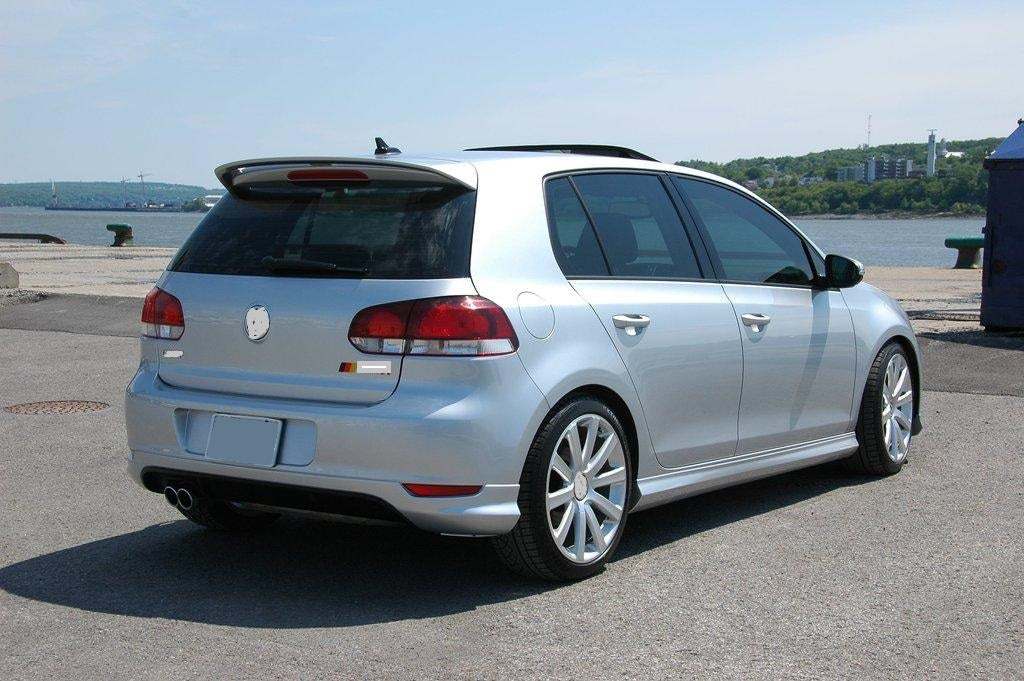 Heckdiffusor passend für VW GOLF VI 6 (für Doppel-Auspuffendrohr links)